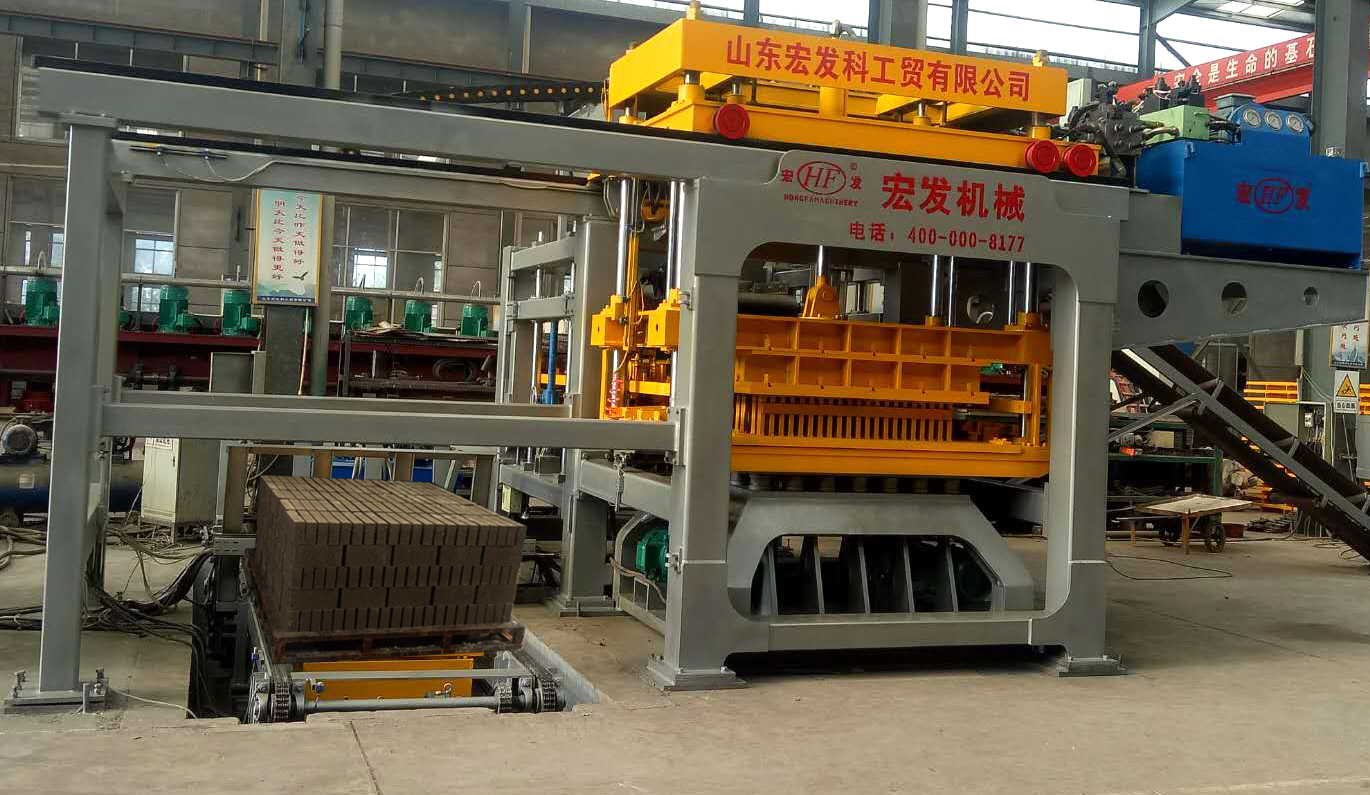 HF18型免托板全自動砌塊生產線